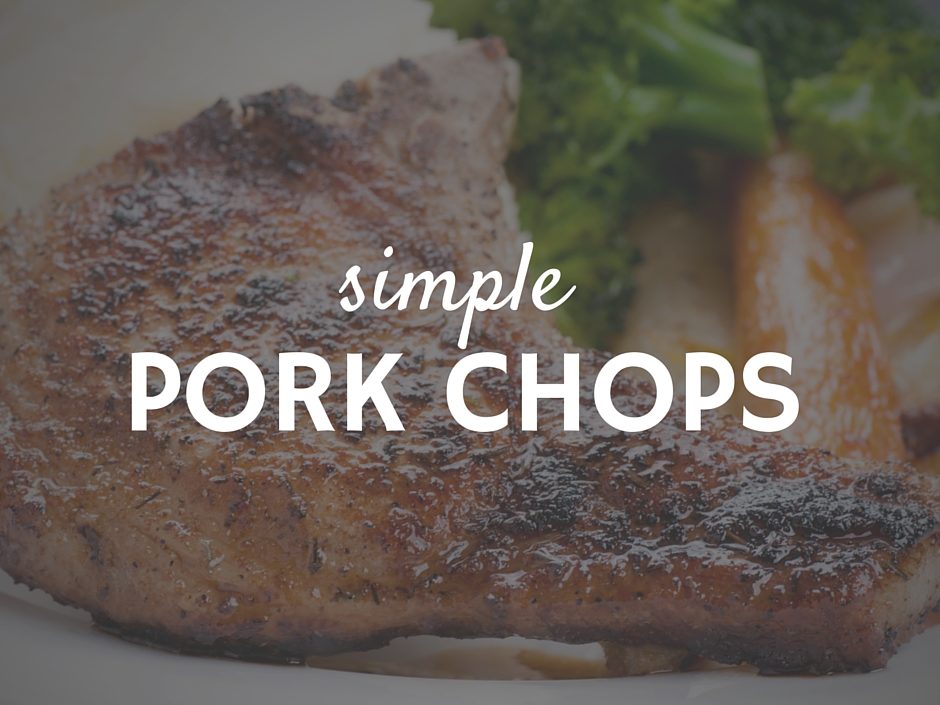 broiled bbq pork chops
