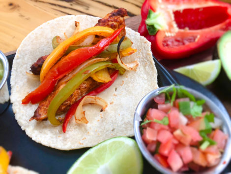 Oven Fajitas - Clean Eating Recipes - 90/10 Nutrition
