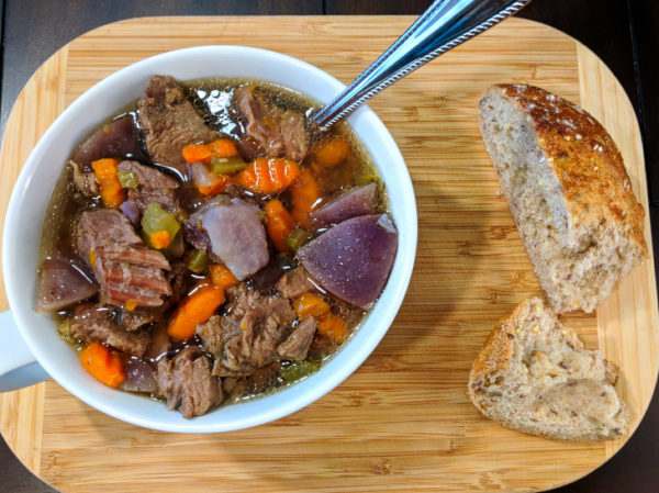 Slow Cooker Vegetable Beef Stew - 90/10 Nutrition