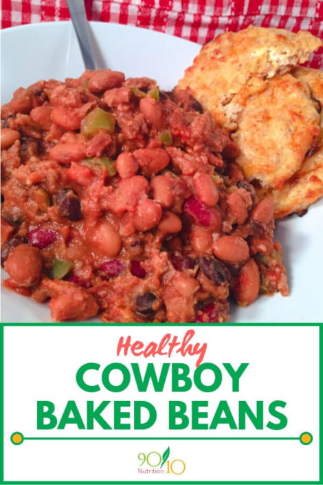 Cowboy Baked Beans - Clean Eating - 90/10 Nutrition